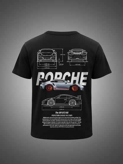 911 GT3 RS Blueprint T-Shirt
